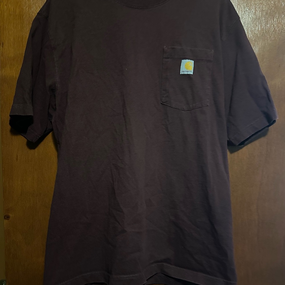 Carhartt Men's Chocolate Brown Short Sleeve Tee